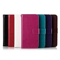 Solid Color PU Leather Case for HTC M8 Mini (Assorted Colors)