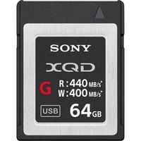 sony g series 64gb 440mbsec xqd memory card