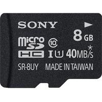 sony 8gb uhs 1 microsdhc card with sd adapter