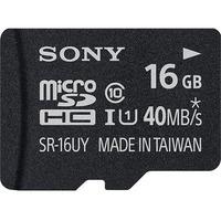 Sony 16GB UHS-1 microSDHC Card with SD Adapter