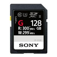 sony g series 32gb uhs ii 299 mbsec sdhc card