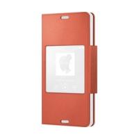 sony scr26 smart style cover orange xperia z3 compact