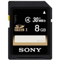 Sony Flash Memory Card 8 GB Class 6 SDHC UHS-I SF8U