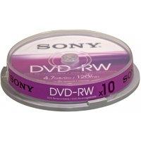 Sony 2x DVD-RW 4.7GB 10 Pack Spindle