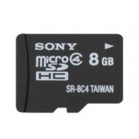 Sony 8GB Class 4 MicroSD Card (with SD Adapter) Flash Card