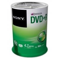 Sony 16x DVD+R 4.7GB 100 Pack Spindle