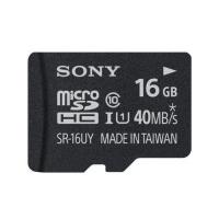 sony micro sdhc memory card 40mbs uhs1 class 10 with adapter 16gb