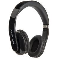 sond audio bluetooth on ear foldable nfc headphones black