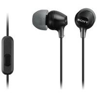 Sony EX15 Black Mobile In Ear Headphones