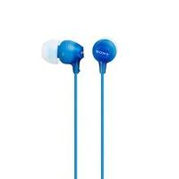 sony ex15 blue in ear headphones