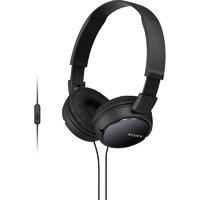 sony overhead headphones mobile black