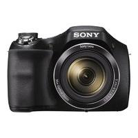 Sony DSC-H300 Camera Black 20.1MP 35xZoom 3.0LCD FHD 27.2mm Wide Lens