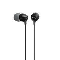 sony ex15 black in ear headphones