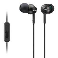 sony ex110 black mobile in ear heaphones