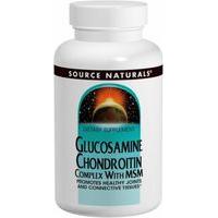 Source Naturals Glucosamine Chondroiton Complex With MSM 120 Tablets