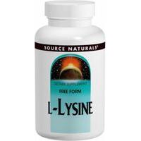 Source Naturals L-Lysine 1000mg/100 Tablets