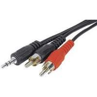 Soundcard Cord 3.5-mm Jack To 2 X Rca Male- 10 M