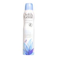 soft and gentle verbena and waterlily deodorant spray 250ml