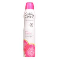 soft and gentle pink grapefruit deodorant spray 250ml