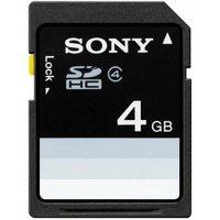 sony 4gb class 4 secure digital high capacity card