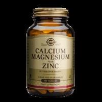 solgar calcium magnesium plus zinc 100 tablets 100tablets