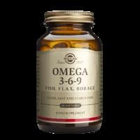 Solgar Omega 3-6-9 Fish, Flax, Borage 60 Softgels - 60   Softgels