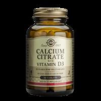 Solgar Calcium Citrate with Vitamin D3 60 Tablets - 60 Tablets