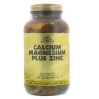 Solgar Calcium Magnesium Plus Zinc 250 St Tablets