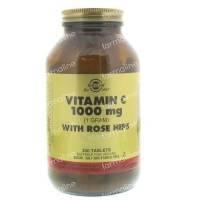 solgar vitamin c with rose 1000mg 250 st tablets