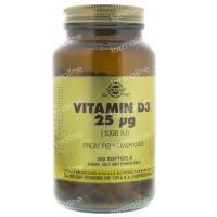 solgar vitamin d 3 25mcg1000iu 250 softgels