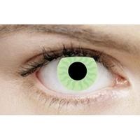 Solar Green 3 Month Halloween Coloured Contact Lenses (MesmerEyez XtremeEyez)