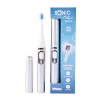 Sonic Chic DELUXE Electric Toothbrush - Silver