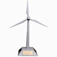 Solar windmill model environmental science experiments toy Decoration