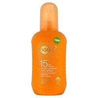 solait spf15 moisturising sun spray 200ml