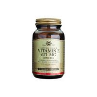 Solgar Natural Source Vitamin E 671mg, 1000iu, 50VCaps