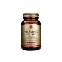 Solgar Natural Vitamin E 671mg, 1000iu, 50SGels