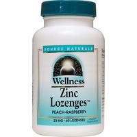 Source Naturals Wellness Zinc Lozenges, 60Loz