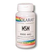 Solaray MSM, 1000mg, 60Tabs
