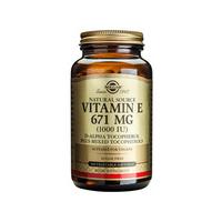 Solgar Natural Source Vitamin E 671mg, 1000iu, 100