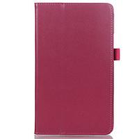 solid color pu leather case with sleep for 84 inch huawei media pad m3