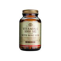 Solgar Vitamin C with Rose Hips, 100Tabs