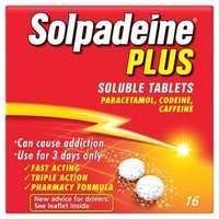 Solpadeine Plus Soluble Pain Relief Tablets 16s