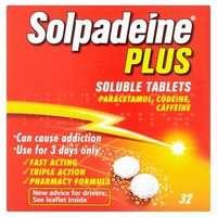 solpadeine plus soluble pain relief tablets 32s