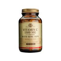 Solgar Vitamin C with Rose Hips, 90Tabs