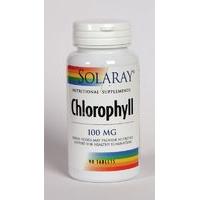 Solaray Chlorophyll, 100mg, 90Tabs