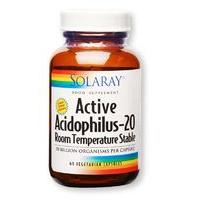 Solaray Active Acidophilus-20, 60VCaps