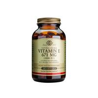 Solgar Natural Vitamin E 671mg, 1000iu, 100SGels