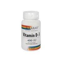Solaray Vitamin D, 400iu, 90SGels