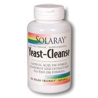 Solaray Yeast Cleanse, 90VCaps