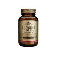 solgar l lysine 1000mg 50tabs